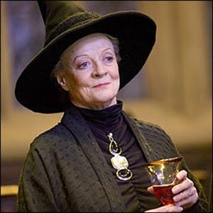 Profesora McGonagall, Harry Potter