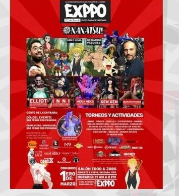 Cartel histórico de EXPPO, edición anterior