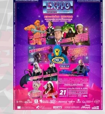 Cartel histórico de EXPPO, edición anterior